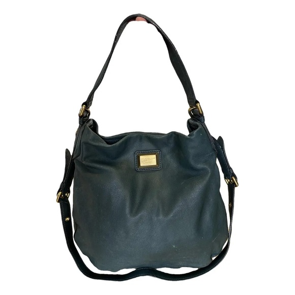 Marc By Marc Jacobs Handbags - Marc Jacobs teal leather purse dust bag straps crossbody hobo hillier classic Q